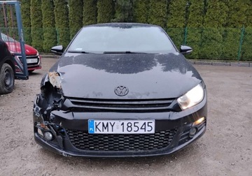 Volkswagen Scirocco III 2008 Volkswagen Scirocco 2008r, 2.0Benzyna. Uszkodzony prawy przod i lewy bok., zdjęcie 8