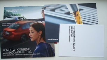 BMW 4 Series Coupe F32 2017-2020 Руководство пользователя на польском языке 2018 + BMW ETUI