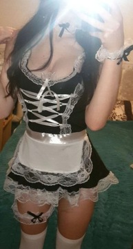 КОСТЮМ ГОРНИЧНОЙ, ЖЕНСКИЙ НАБОР ДЛЯ ВЕЧЕРИНКИ «МОСТ»