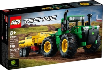 LEGO TECHNIC Трактор John Deere 9620R 4WD 42136