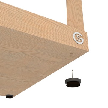 20 мебельных ножек из скользящего фетра толщиной 15 мм.