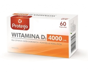 Salvum Laboratories Witamina D3 4000 j.m. 60 kapsułek