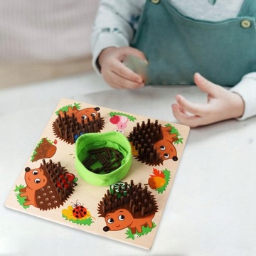 Детская игра-головоломка «Ежик Peg Board» ранняя