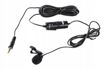 MIKROFON KRAWATOWY POJEMNOŚCIOWY REPORTERSKI BOYA BY-M1