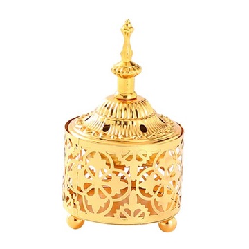 -European Style Creative Lace Incense Burner Middle East Metal Style 1