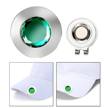 Маркер для мяча для гольфа Зажим для шляпы для гольфа Зажим для шляпы для гольфа с