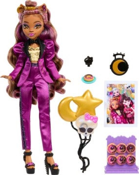 Кукла MONSTER BALL MONSTER HIGH CLAWDEEN WOLF в наряде для вечеринки