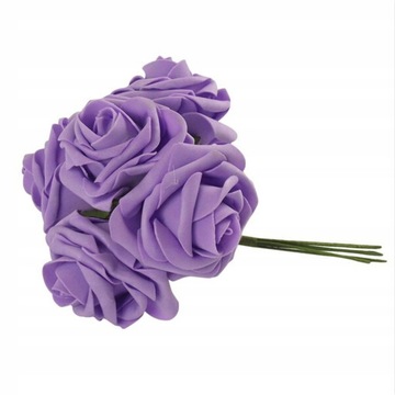 10x Colorfast Foam Roses uczny Bukiet panny