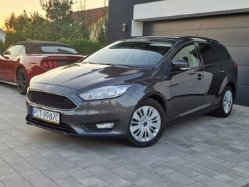 Ford Focus III Kombi Facelifting 1.0 EcoBoost 100KM 2016 Ford Focus BEZWYPADKOWY* duża nawi SYNC *nowy, zdjęcie 27