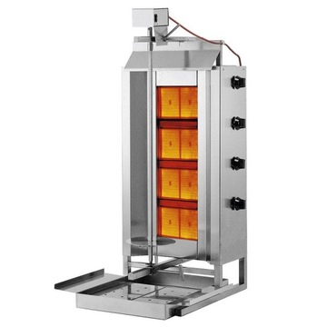 Opiekacz Grill Piec Do Kebaba Gazowy Wsad 80 Kg