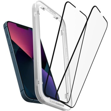 Стекло для iPhone 14/13/13 Pro, Spigen FC AM