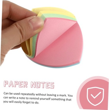 3 шт. заметки в форме сердца, липкие подушечки, липкая закладка для блокнота в