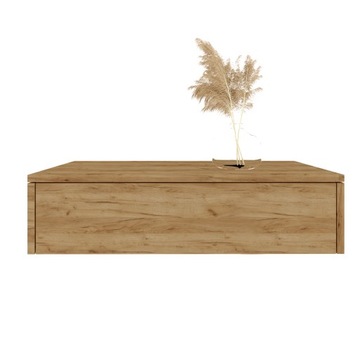 Konsola wisząca szafka ścienna mała toaletka ASTRA CRAFT 60 cm DĄB ZŁOTY