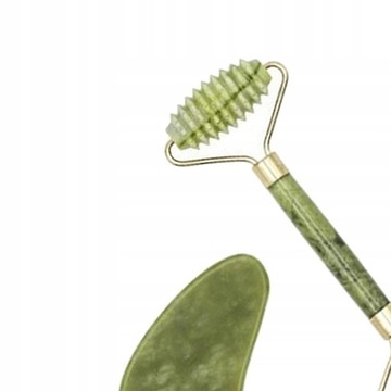 Jade Rolka do masażu twarzy Narzędzie do twarzy