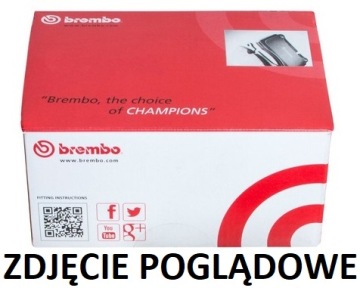 Комплект колодок Brembo P 37 016, дисковые тормоза