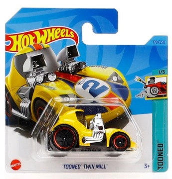 MATTEL HOT WHEELS AUTO METALOWY RESORAK TOONED TWIN MILL
