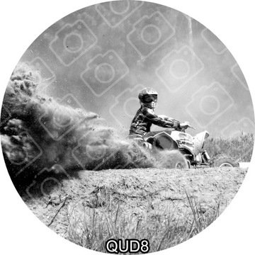 Вафельный торт QUAD Украшение для торта День рождения Сахарный принт 20см