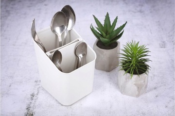 Органайзер CUTLERY DRIPPER со съемной вставкой 14x11xH16 см, практичный