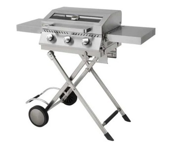 Grill gazowy 3 palnikowy stal nierdzewna Chicago Special Edition