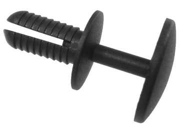 10x KOŁEK 8x19 SPINKA PODSUFITKA TAPICERKA CZARNY