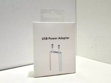 ŁADOWARKA 1A DO APPLE IPHONE + KABEL