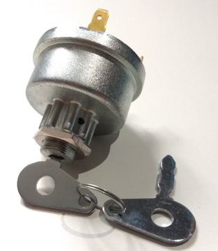 Stacyjka PRZEŁĄCZNIK GRZANIA I ROZRUCHU z kluczykiem, MF-3 MF-4 CASE JCB