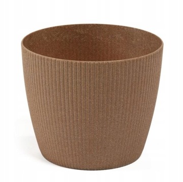 Donica Osłonka MAGNOLIA ECO JUMPER śr. 26cm DREWNO