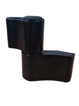 Zawias do drzwi aluminiowych 67 mm czarny 2skrz