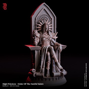 High Priestess - Order Of The Fateful Saints Figurka RPG DnD Pathfinder