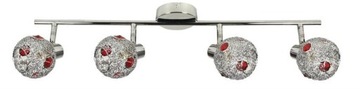 Lampa sufitowa Candellux 94-56163 Rubin listwa 4X4
