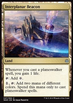 Interplanar Beacon - War of the Spark