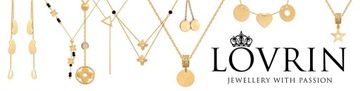 Złoty komplet biżuterii 585 łańcuszek i medalik z cyrkoniami zestaw damski