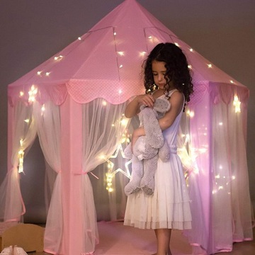 ДЕТСКАЯ ПАЛАТКА ДЛЯ ДОМА И САДА PINK PALACE