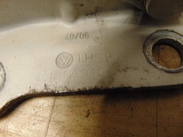 ZAWIAS MASKI LEWY VW TRANSPORTER T5 7H0823301D