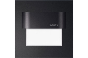 Oprawa TANGO 0,8W LED 10V IP66 czarna elewacja 4000K ogrodzenie sauna