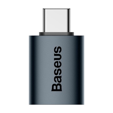 Переходник Baseus Ingenuity OTG USB-C на USB-A синий