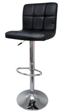Табурет D2S, барный стул, вращающееся кресло, экокожа, регулируемая высота
