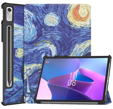ТОНКИЙ ГРАФИЧЕСКИЙ КЕЙС + СТЕКЛО для LENOVO TAB P11 PRO 2 GEN 11.2