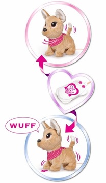 SIMBA CHI CHI LOVE PUPPY УПРАВЛЯЕТСЯ С ДИСТАНЦИОННОГО УПРАВЛЕНИЯ