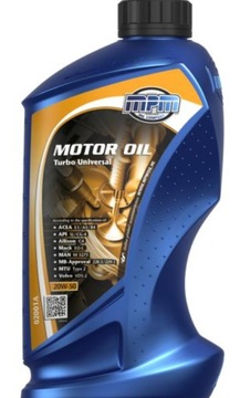 1L MPM OLEJ 20w50 Acea A3/B4 CG-4 Turbo universal