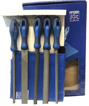 Напильники для слесарей Pferd 250, набор XL