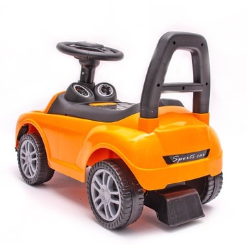 Спортивный внедорожник LAMBO с толкачом со ЗВУКАМИ, ХРАНЕНИЕМ, светодиодными фонарями