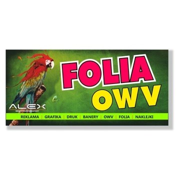 OWV folia okienna ONE WAY VISION projekt LATEX