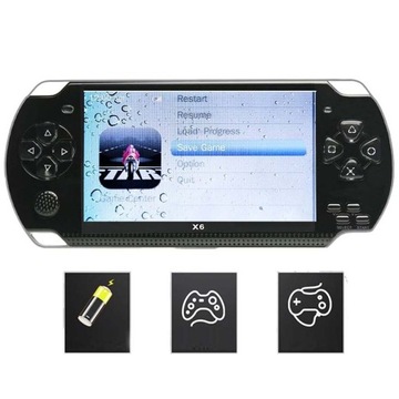 ПОРТАТИВНАЯ ИГРОВАЯ КОНСОЛЬ 1000 ИГР ДЛЯ ДЕТЕЙ