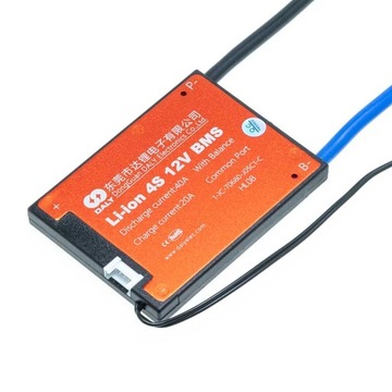 Модуль BMS 4S, 40 А, литий-ионный, балансир, PCM, клемма печатной платы.