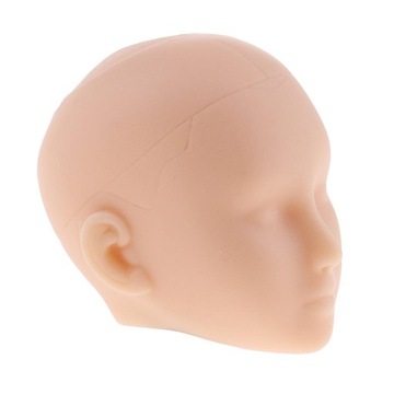 Practice Makeup Doll Head 1/6 Female Sculpture Sculpture for , General Skin