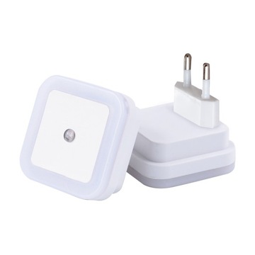 LAMPKA NOCNA DO KONTAKTU LED CZUJNIK ZMIERZCHU