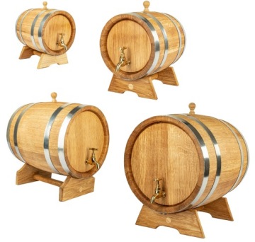 Дубовая бочка ANTAŁEK 15 л для виски самогона вина ликеров (с сертификатом PZH)