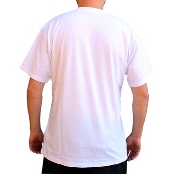 Koszulka męska biała t-shirt old skool VANS WALL BOARD TEE VN000FSBWHT L