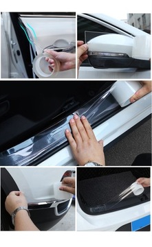 TAŚMA FOLIA NA PROGI SAMOCHODU DRZWI 50mm x 5m